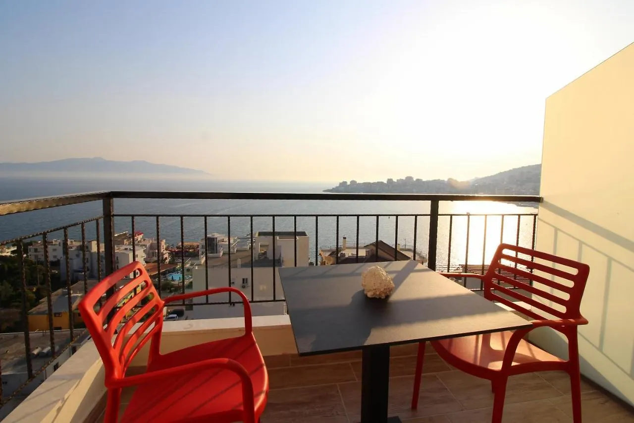 Alojamento de Acomodação e Pequeno-almoço Afrodite Suites Sarandë Albânia