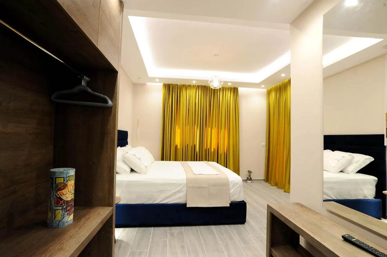 Alojamento de Acomodação e Pequeno-almoço Afrodite Suites Sarandë Albânia
