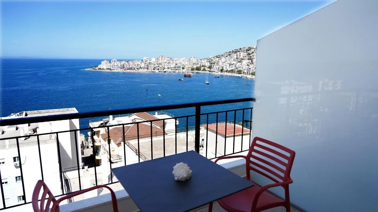 Alojamento de Acomodação e Pequeno-almoço Afrodite Suites Sarandë Albânia