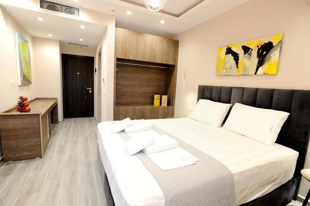 Alojamento de Acomodação e Pequeno-almoço Afrodite Suites Sarandë Albânia